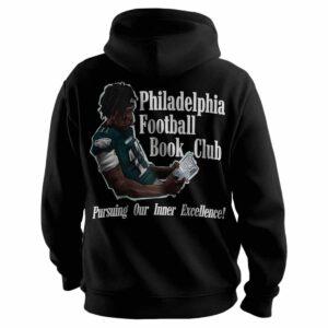 AJ Brown Book Club Pursuing Our Inner Excellence Hoodie 1 AJ Brown Book Club Pursuing Our Inner Excellence Hoodie
