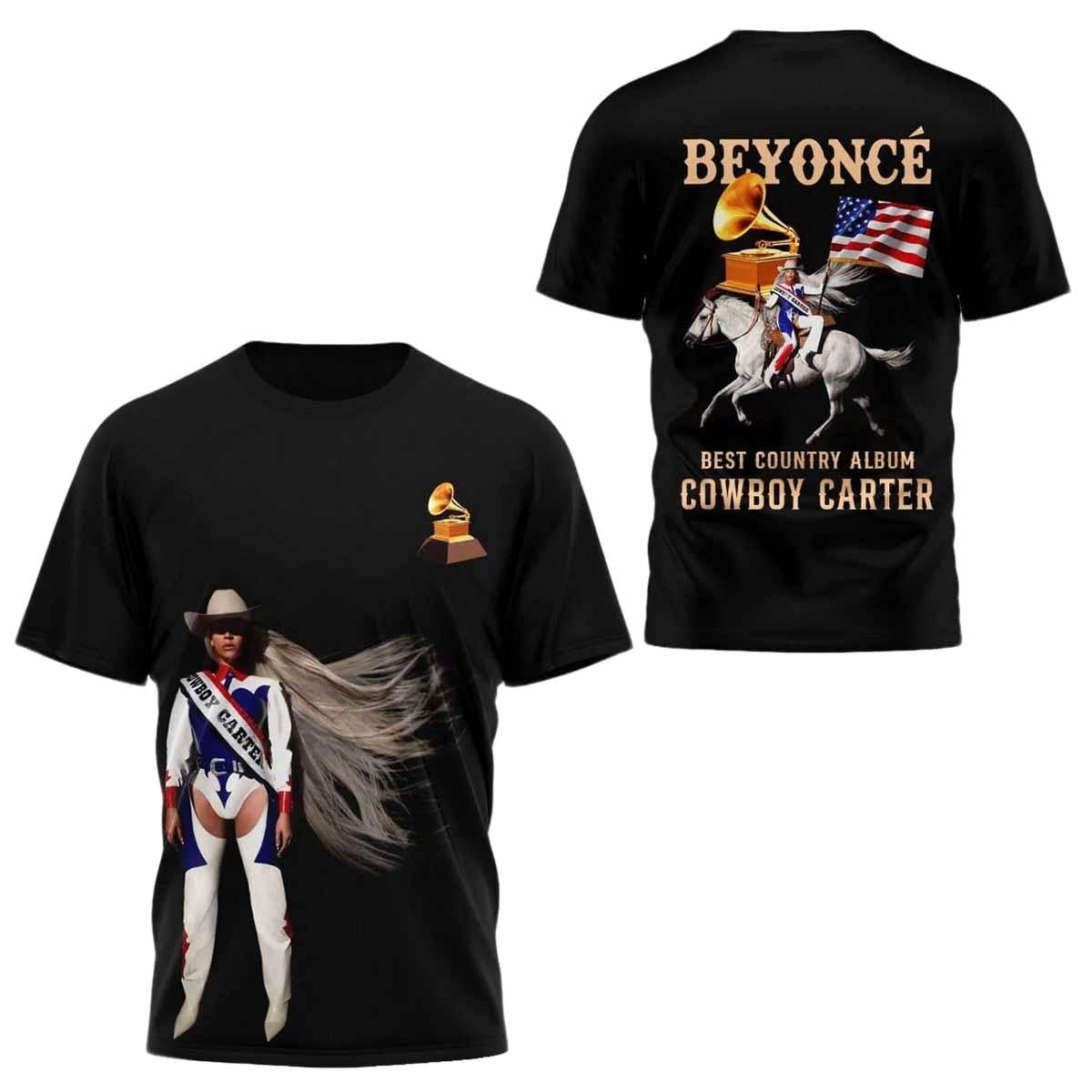 Beyonce Best Country Album Cowboy Carter Shirt Beyonce Best Country Album Cowboy Carter Shirt