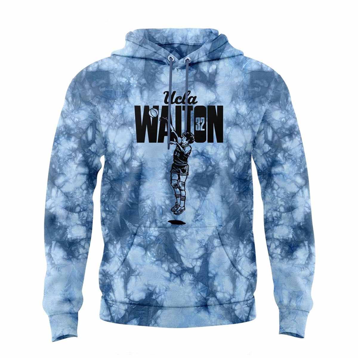 Bill Walton UCLA Tie Dye Hoodie Bill Walton UCLA Tie Dye Hoodie
