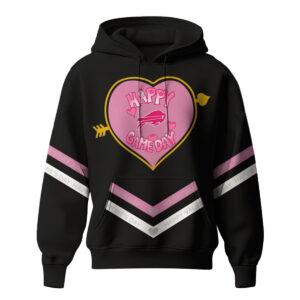 Bills Happy Valentine Game Day 2025 Hoodie