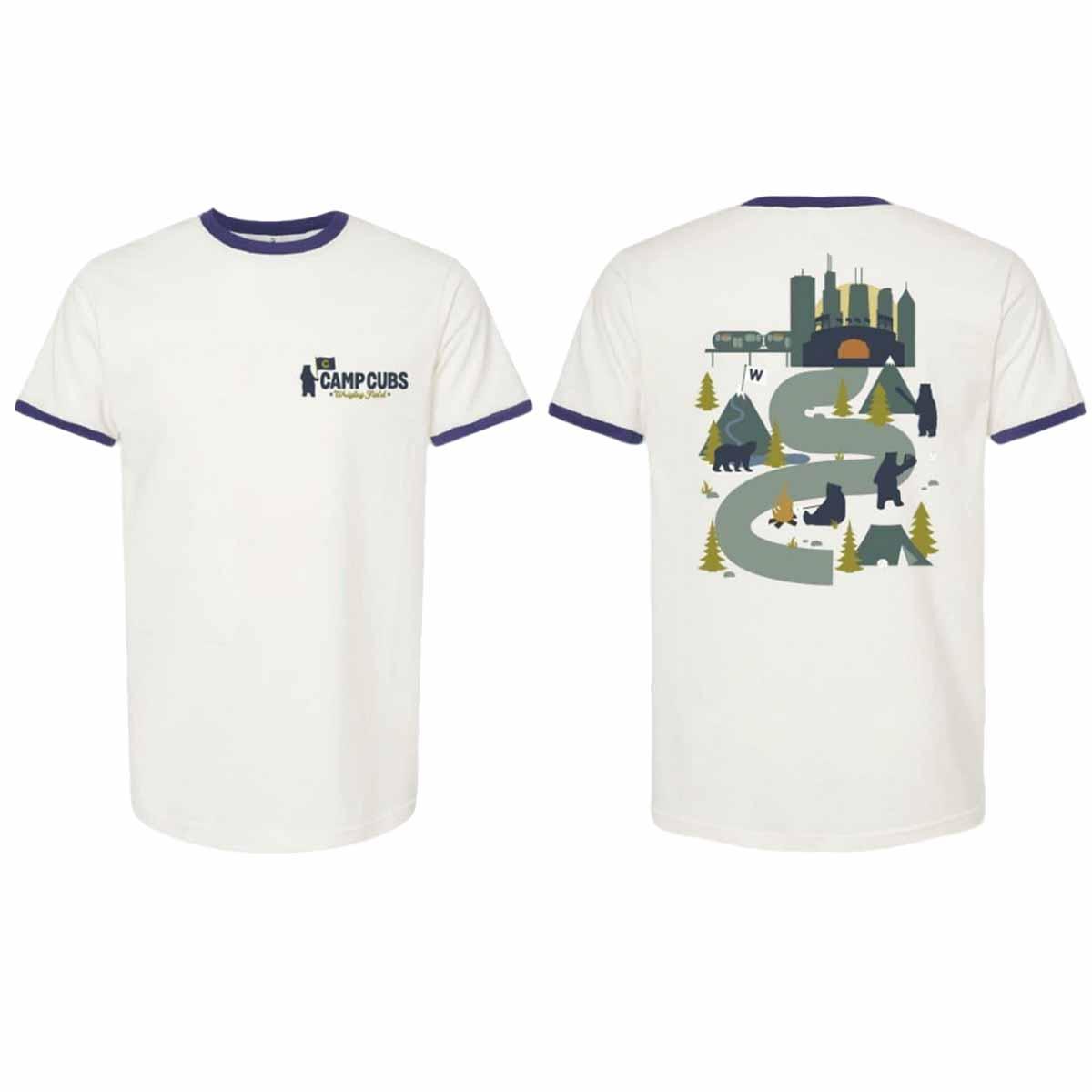 Camp Cubs Giveaway T shirt 2025 Camp Cubs Giveaway T-Shirt 2025