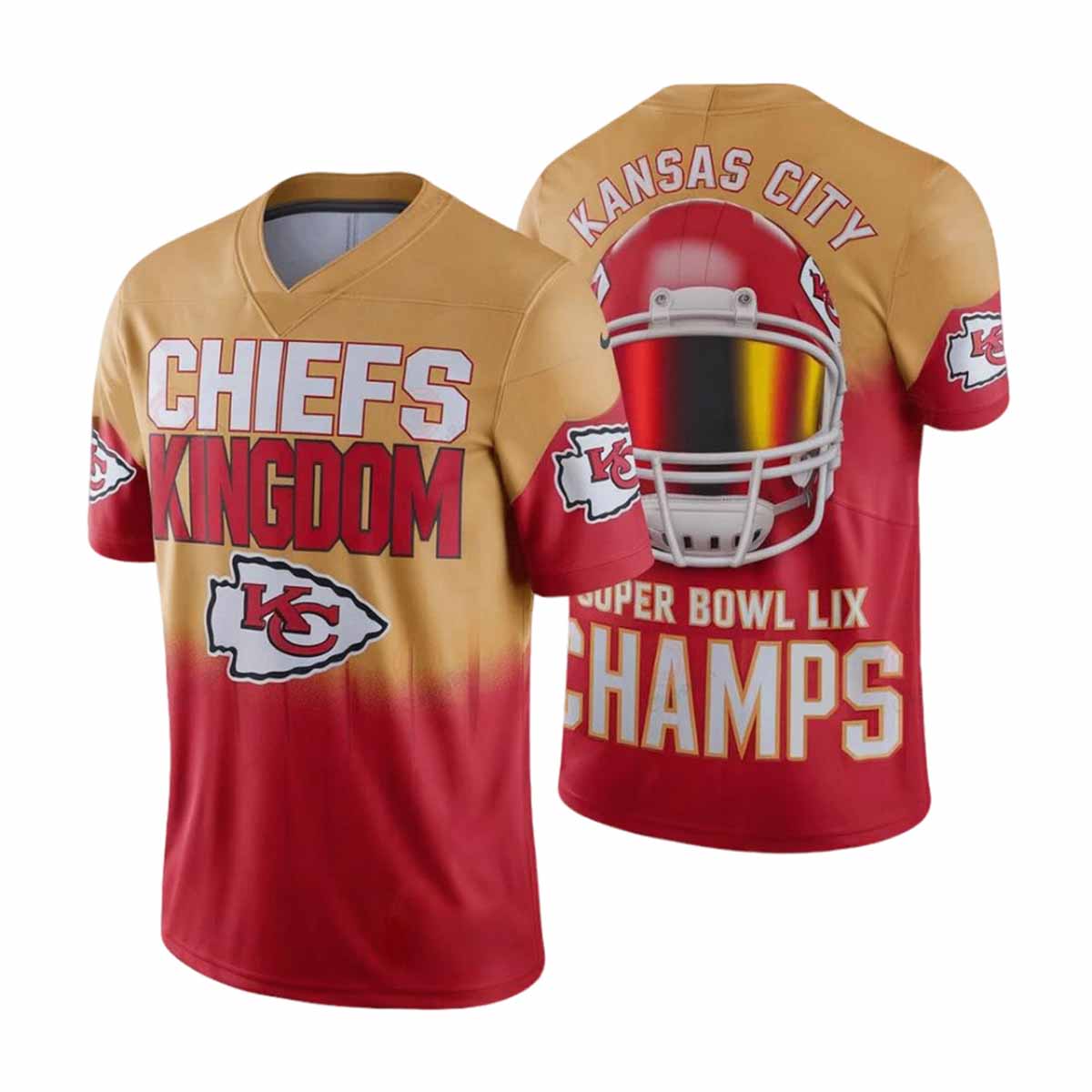 Chiefs Kingdom Super Bowl LIX Champs Jersey Chiefs Kingdom Super Bowl LIX Champs Jersey