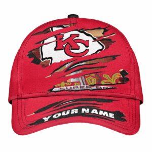 Chiefs Super Bowl LIX Custom Hat Chiefs Super Bowl LIX Custom Hat