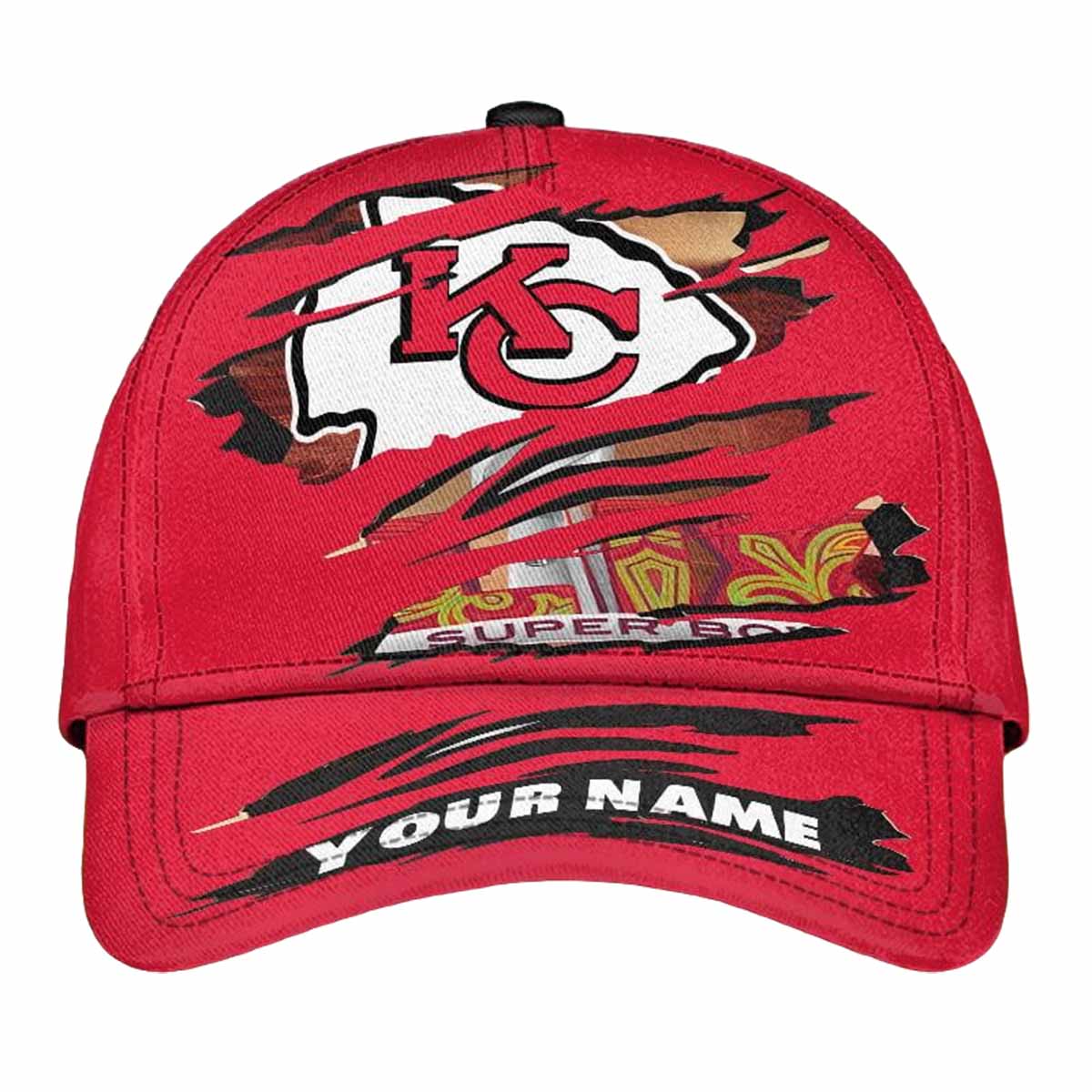 Chiefs Super Bowl LIX Custom Hat Chiefs Super Bowl LIX Custom Hat
