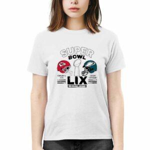 Chiefs Vs Eagles Supper Bowl Lix New Orleans Louisiana February 9 2025 Shirt