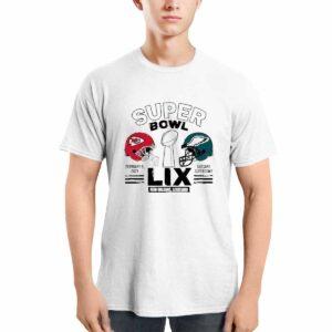 Chiefs Vs Eagles Supper Bowl Lix New Orleans Louisiana February 9 2025 Shirt