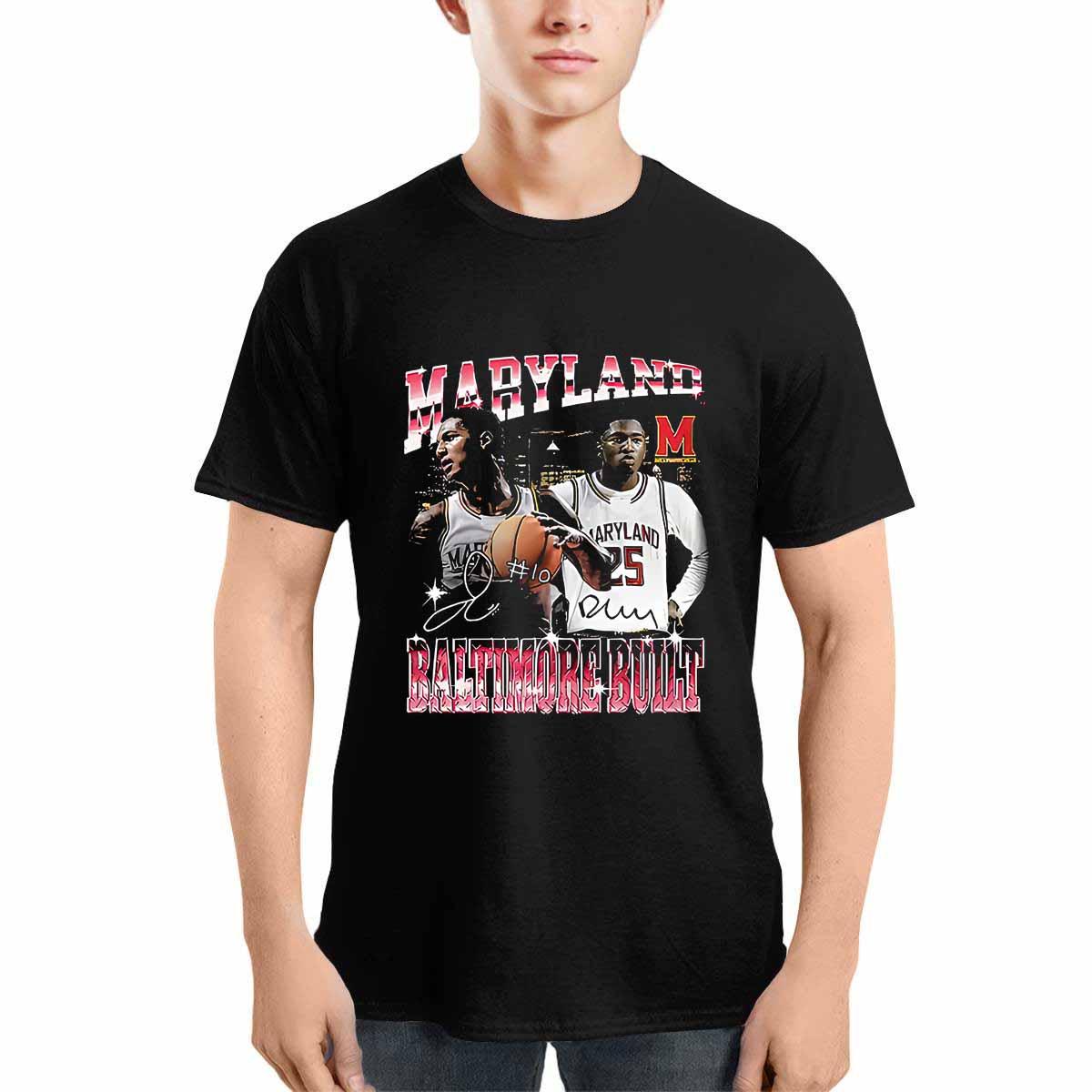 Derik Queen And Julian Reese Baltimore Built Shirt Derik Queen And Julian Reese Baltimore Built Shirt