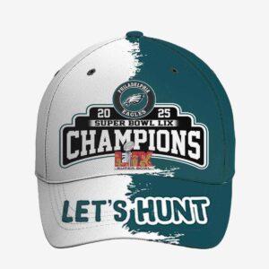 Eagles 2025 Super LIX Let’s Hunt Cap Eagles 2025 Super LIX Let’s Hunt Cap