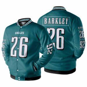 Eagles Barkley 26 Football Jacket Eagles Barkley 26 Football Jacket