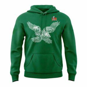 Eagles From Brazil To Bourbon Street Super Bowl LIX Hoodie