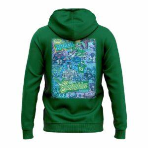 Eagles From Brazil To Bourbon Street Super Bowl LIX Hoodie 1 Eagles From Brazil To Bourbon Street Super Bowl LIX Hoodie