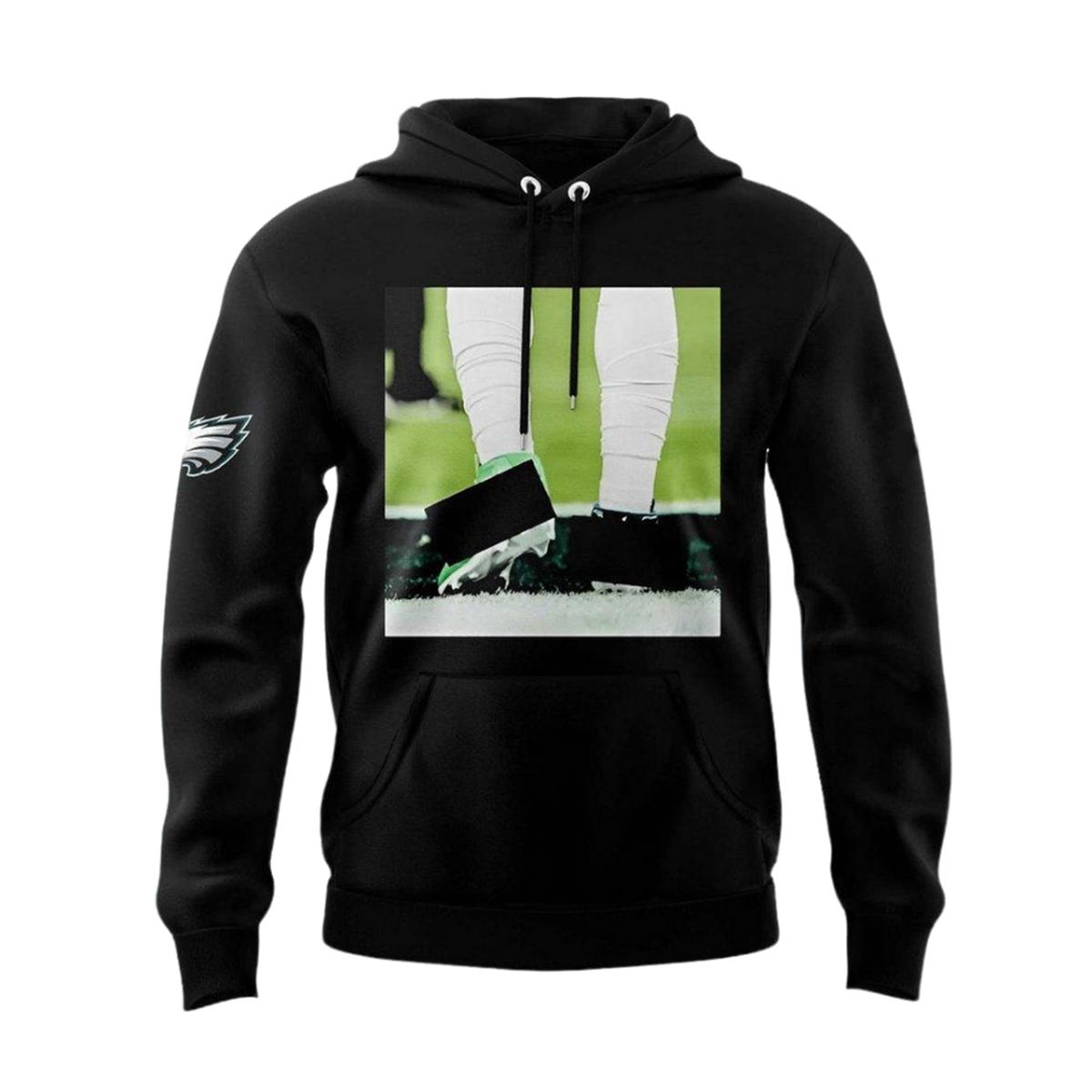 Eagles Jalen Hurts 2 Shoes Banned Hoodie Eagles Jalen Hurts 2 Shoes Banned Hoodie