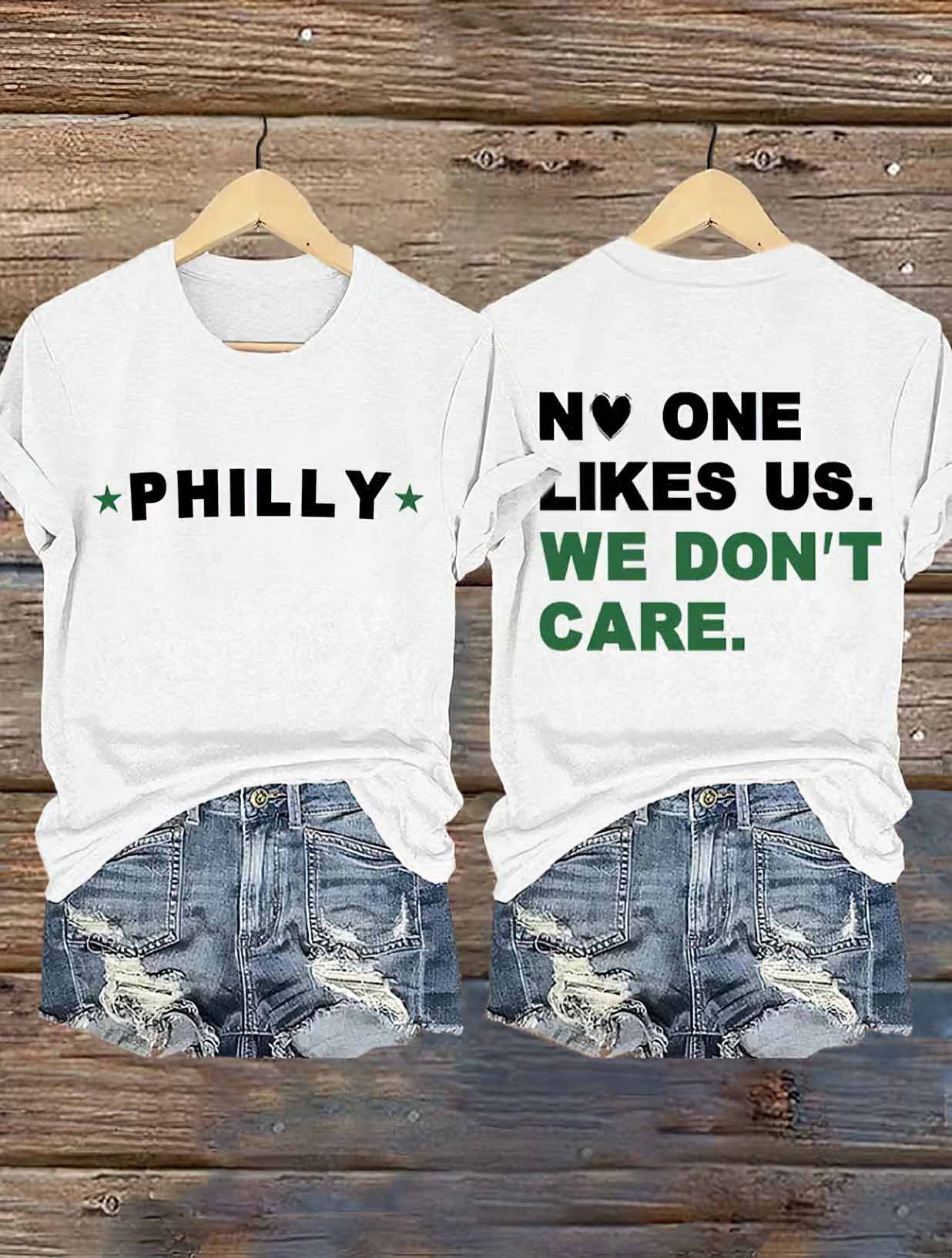 Eagles Philly No One Likes Us We Don't Care Shirt Eagles Philly No One Likes Us We Don't Care Shirt