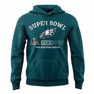 Eagles Super Bowl LIX Fed 9 2025 Hoodie Eagles Super Bowl LIX Fed 9 2025 Hoodie