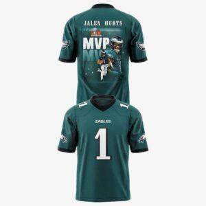 Eagles Super Bowl LIX MVP Jalen Hurts Jersey Eagles Super Bowl LIX MVP Jalen Hurts Jersey