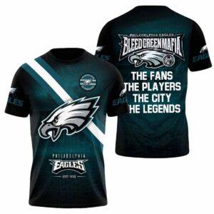 Eagles The Fans The Players The City The Legends Shirt