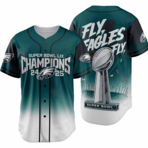 Fly Eagles Fly Super Bowl LIX Champions Jersey Fly Eagles Fly Super Bowl LIX Champions Jersey