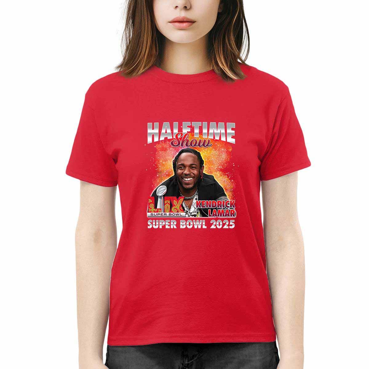 Funny Kendrick Lamar Super Bowl LIX Halftime Show 2025 Shirt Funny Kendrick Lamar Super Bowl LIX Halftime Show 2025 Shirt