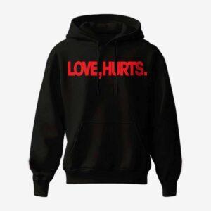 Jalen Hurts Love Hurts Stronger After Every Hit Hoodie