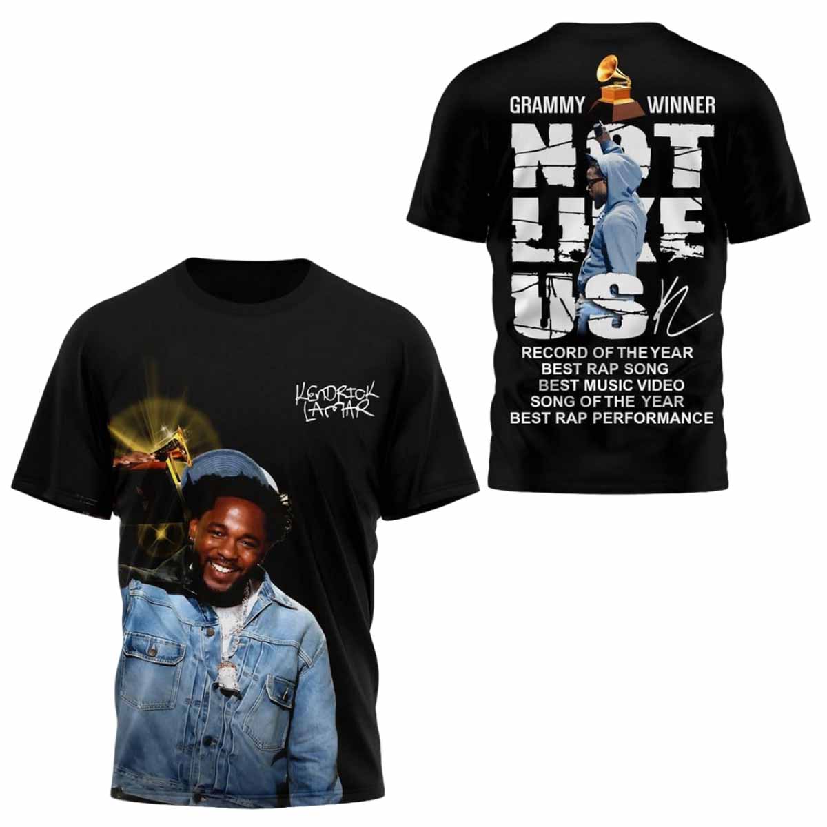 Kendrick Lamar Grammy Winner Not Like Us Shirt Kendrick Lamar Grammy Winner Not Like Us Shirt
