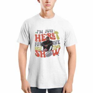Kendrick Lamar Im Just Here For The Halftime Show Shirt Kendrick Lamar Im Just Here For The Halftime Show Shirt