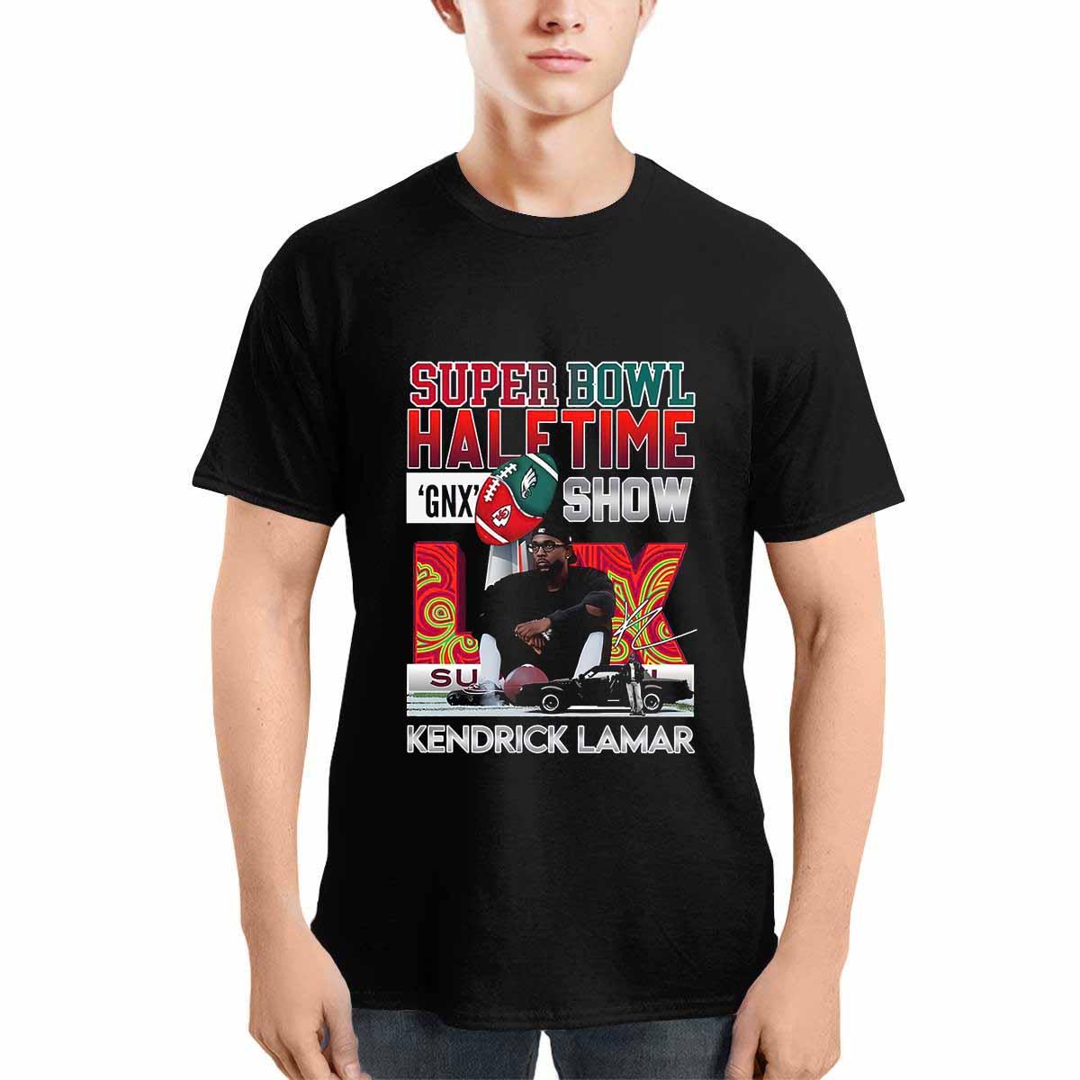 Kendrick Lamar Super Bowl Halftime GNX Show Shirt Kendrick Lamar Super Bowl Halftime GNX Show Shirt