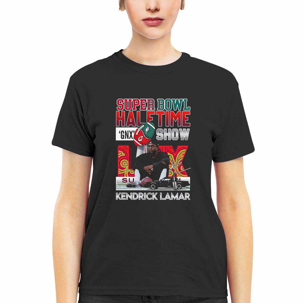 Kendrick Lamar Super Bowl Halftime GNX Show Shirt Kendrick Lamar Super Bowl Halftime GNX Show Shirt