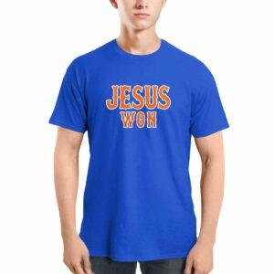 Mets Brandon Sproat Jesus Won Shirt