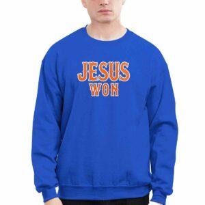 Mets Brandon Sproat Jesus Won Shirt