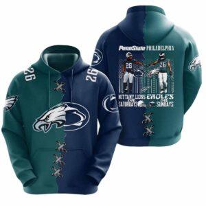 Nittany Lions On Saturdays Eagles On Sundays 3D Hoodie