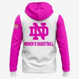 Notre Dame Women’s Basketball Pink in the Rink Hoodie