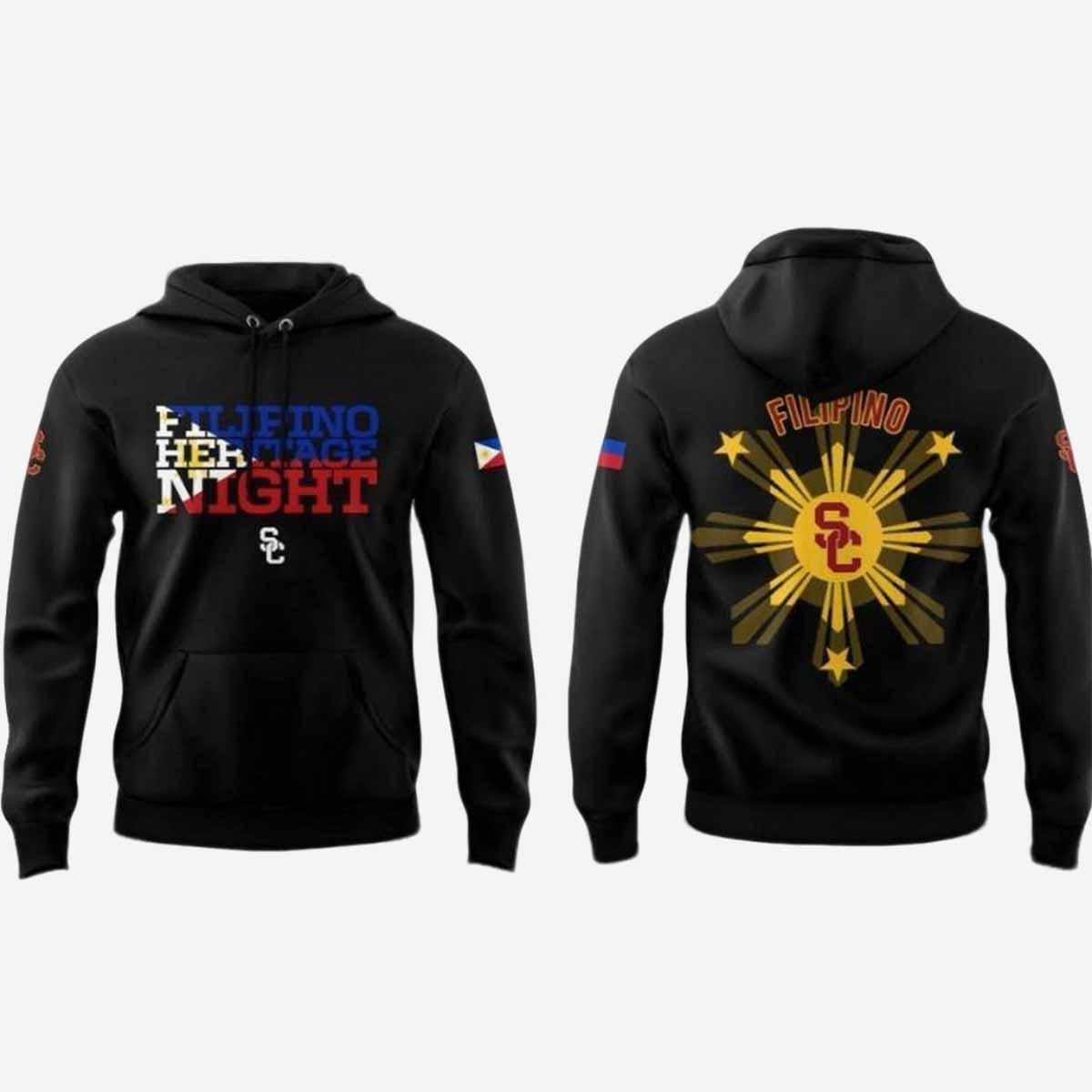 Trojans Filipino Heritage Night Hoodie Trojans Filipino Heritage Night Hoodie