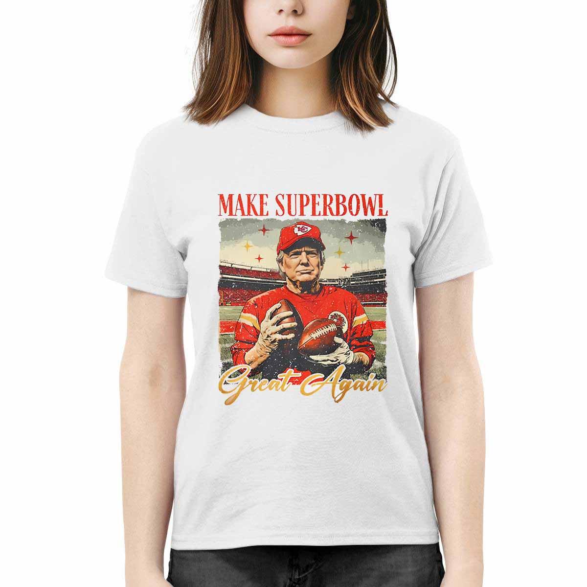 Trump Make Super Bowl LIX Great Again Shirt Trump Make Super Bowl LIX Great Again Shirt