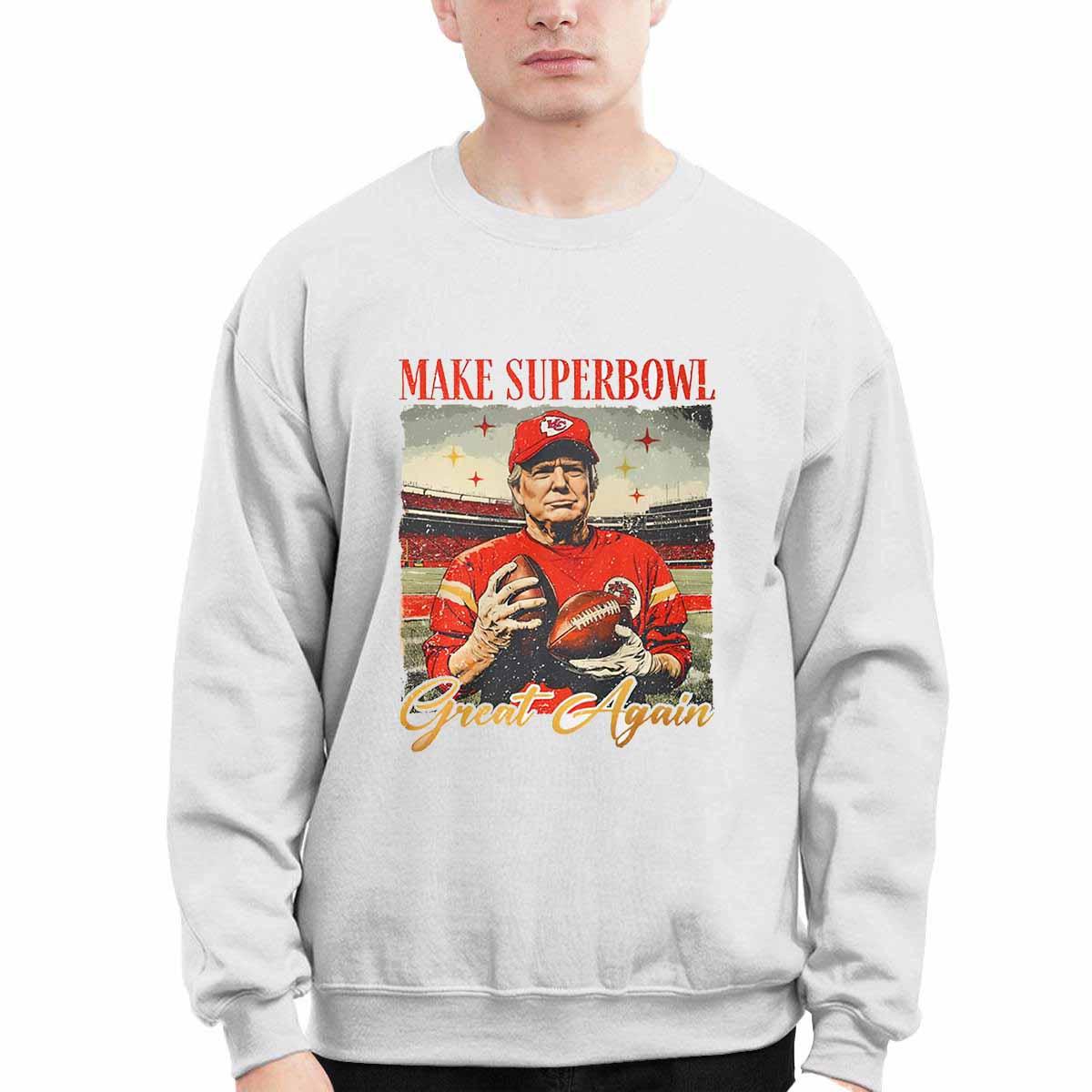 Trump Make Super Bowl LIX Great Again Shirt Trump Make Super Bowl LIX Great Again Shirt