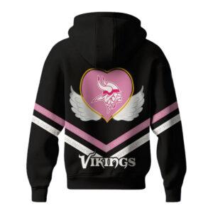 Vikings Happy Valentine Game Day 2025 Hoodie 1 Vikings Happy Valentine Game Day 2025 Hoodie