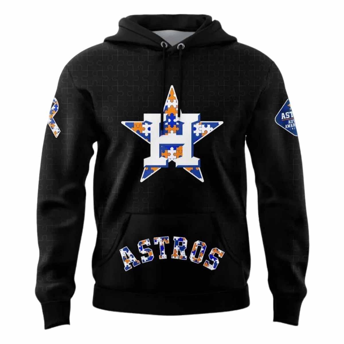 Astros 2025 Autism Awareness Night Hoodie Astros 2025 Autism Awareness Night Hoodie
