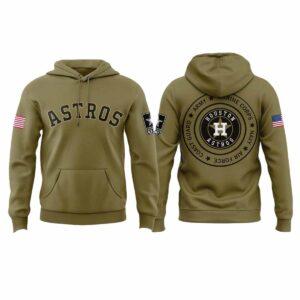 Astros Military Appreciation Night 2025 Hoodie