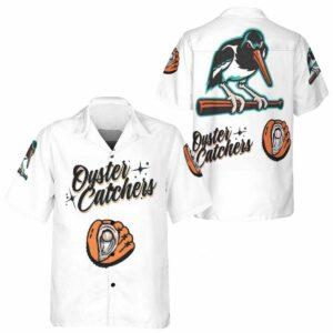 Baysox Oyster Catchers 2025 Hawaiian Shirt