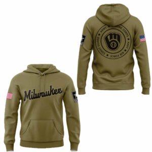 Brewers Military Appreciation Night 2025 Hoodie Brewers Military Appreciation Night 2025 Hoodie