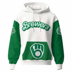 Brewers St Patricks Day 2025 Hoodie