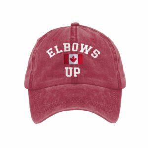 Canada Elbows Up Cap 2 Canada Elbows Up Cap1