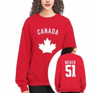 Canada Never 51st Sweatshirt Canada Never 51st Sweatshirt