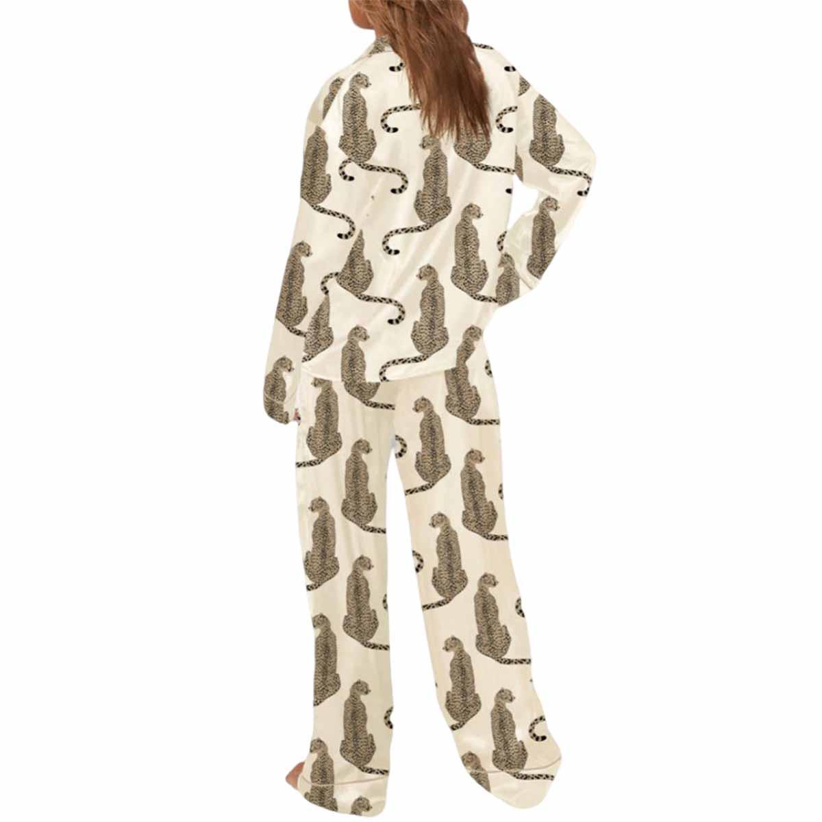 Cheetah Pajama Set For Women Cheetah Pajama Set For Women