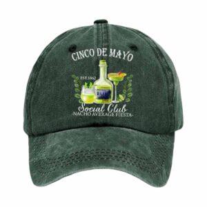 Cinco De Mayo Est 1862 Social Club Nacho Average Fiesta Cap 1 Cinco De Mayo Est 1862 Social Club Nacho Average Fiesta Cap
