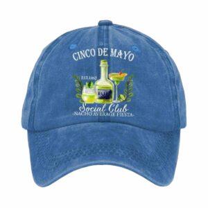 Cinco De Mayo Est 1862 Social Club Nacho Average Fiesta Cap 2 Cinco De Mayo Est 1862 Social Club Nacho Average Fiesta Cap