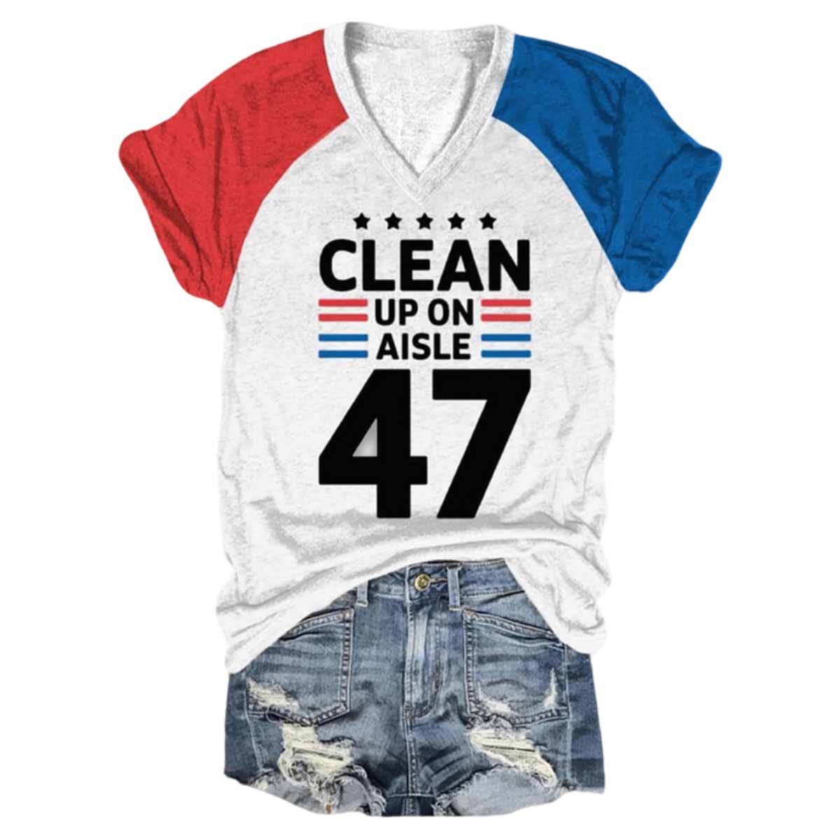 Clean Up On Aisle 47 Trump Shirt Clean Up On Aisle 47 Trump Shirt