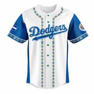 Dodgers 2025 Salvadoran Heritage Night Baseball Jersey Dodgers 2025 Salvadoran Heritage Night Baseball Jersey