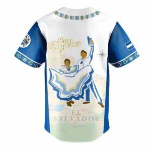 Dodgers 2025 Salvadoran Heritage Night Baseball Jersey