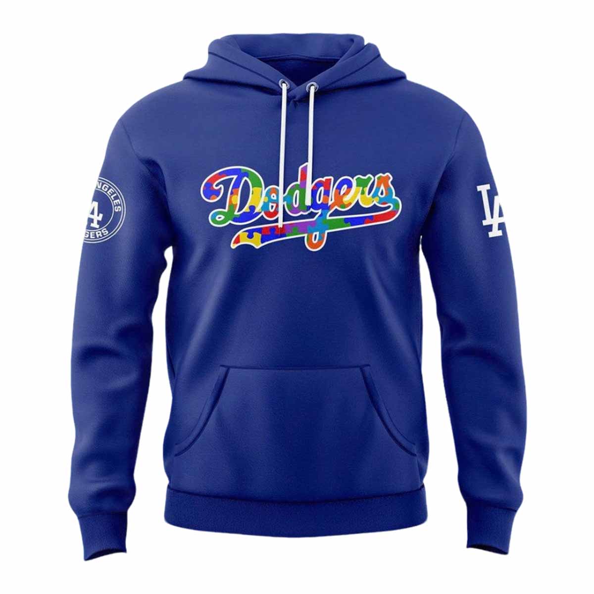Dodgers Autism Awareness 2025 Hoodie Dodgers Autism Awareness 2025 Hoodie
