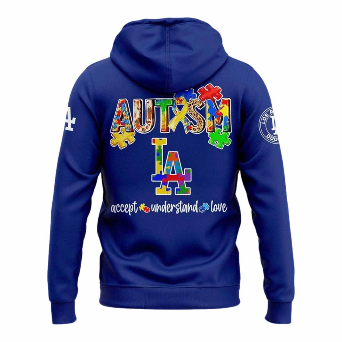 Dodgers Autism Awareness 2025 Hoodie Dodgers Autism Awareness 2025 Hoodie